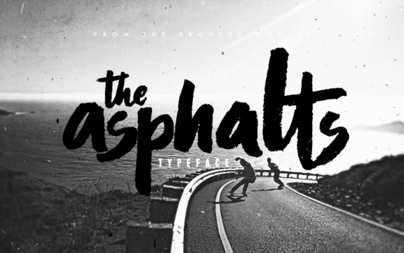 Asphalts: A Bold and Stylish Font for Crafters