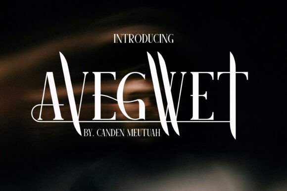 Avegwet: A Bold and Stylish Font for Crafters