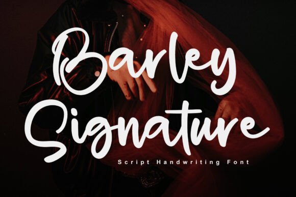 Barley Signature Font for Clean Digital Marketing