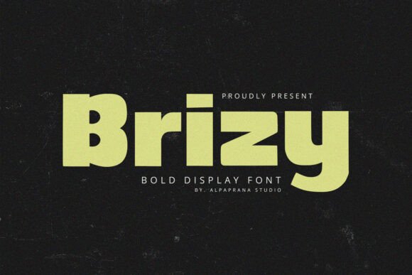 Brizy: The Perfect Display Font for Modern Branding