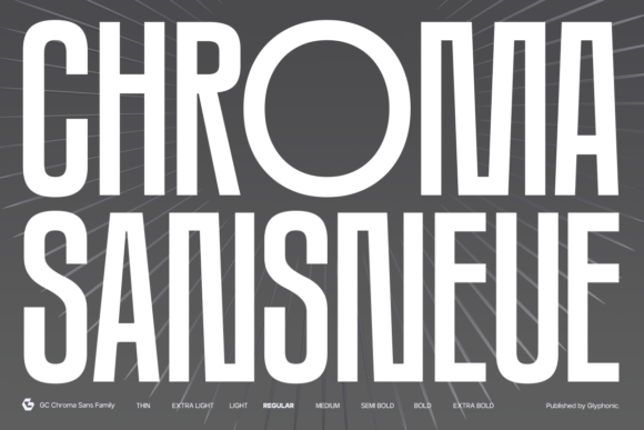 Chroma Sansneue: The Perfect Condensed Display Font for Makers