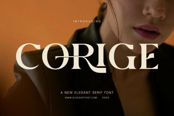 Discover Corige: The Perfect Serif Font for Modern Branding