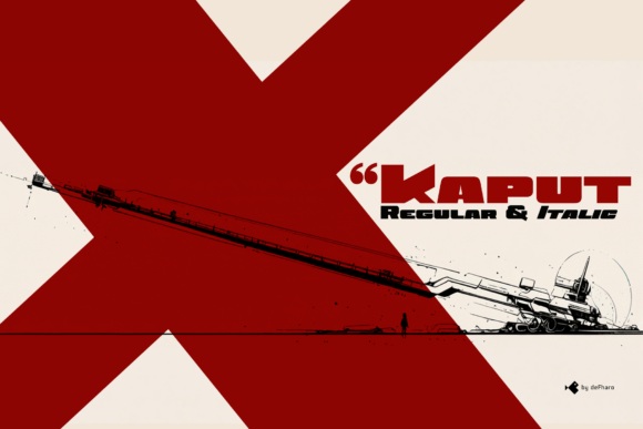 Discover Kaput: A Bold and Unique Display Font