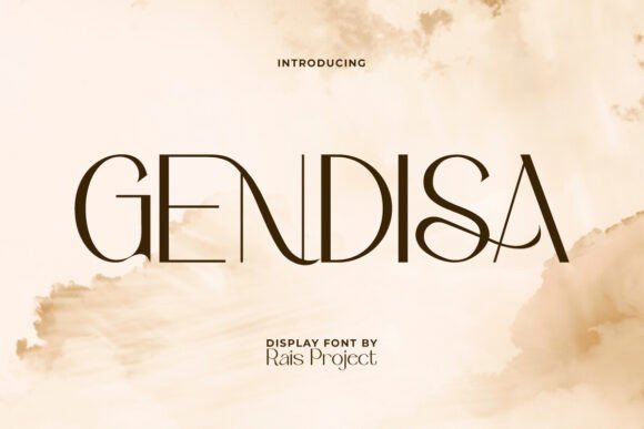 Elevate Your Brand with Gendisa: A Premium Sans Serif Display Font