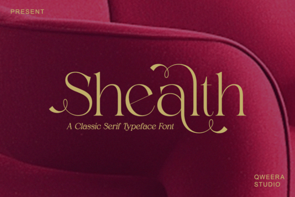 Elevate Your Brand with the Shealth Serif Font