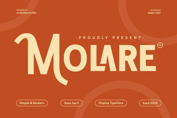Elevate Your Craft with Molare: A Modern Sans Serif Font