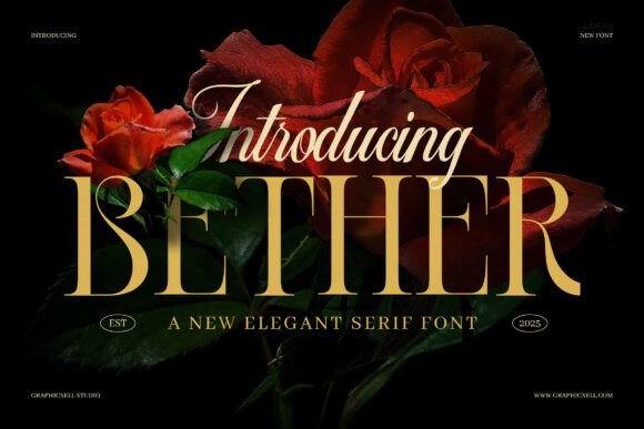 Enhance Your Web Design with Bether Serif Font