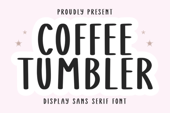 Enhance Your Web Design with Coffee Tumbler Font