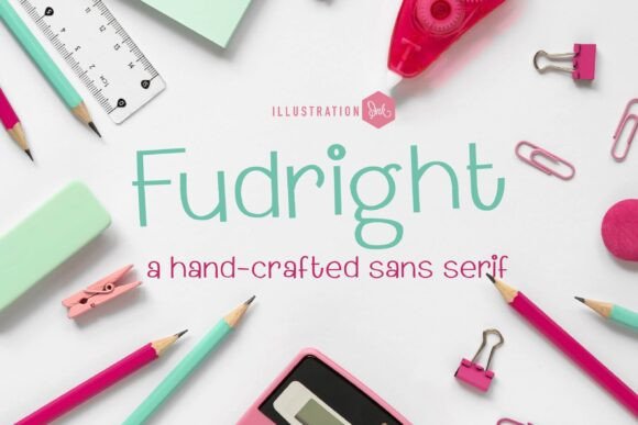 Fudright: A Versatile Script Handwritten Font for Modern Web Design