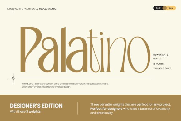 Palatino Font Review for Modern Campaign Design