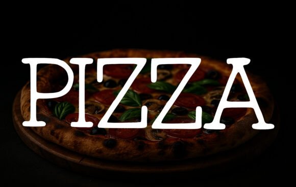 Pizza Font: Timeless Typography for Editorial Design