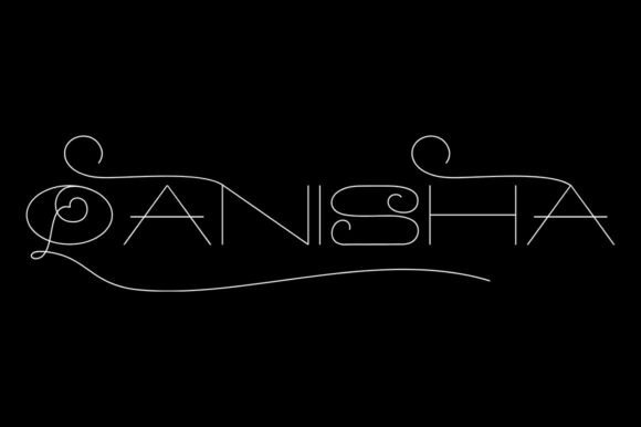 Qanisha: A Feminine and Glamorous Font for Makers