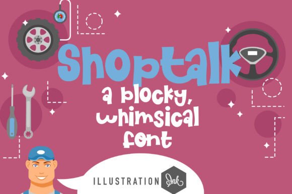 Shoptalk: A Whimsical Sans Serif for Eye-Catching Campaigns