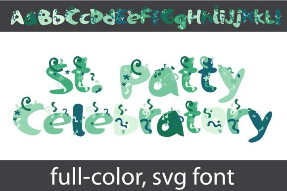 St. Patty Celebratory: A Versatile Font for Your Brand
