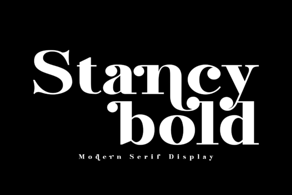 Stancybold: A Bold Modern Font for Creative Makers