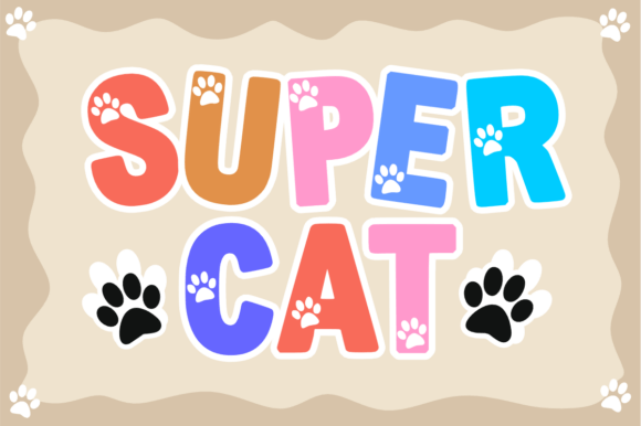 Unleash Creativity with Super Cat Font