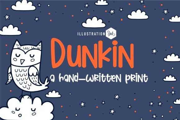 Unlock Creativity with Dunkin: A Whimsical Sans Serif Font