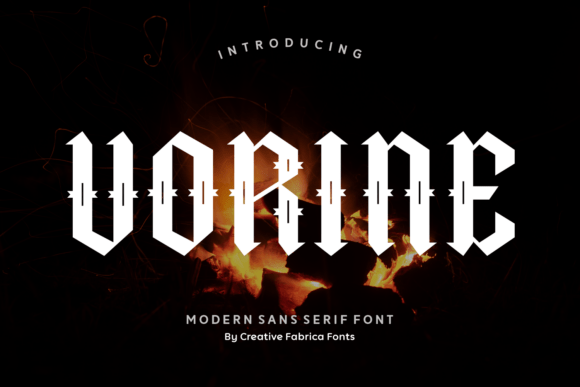 Vorine: The Bold Font for Modern Branding
